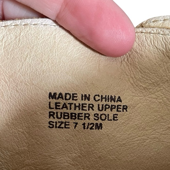 MICHAEL KORS Tan Suede Lace Up Wedge Boots Size 7.5 - Picture 6 of 9